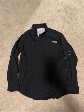 Columbia Black Men’s Long Sleeve Sun Shirt